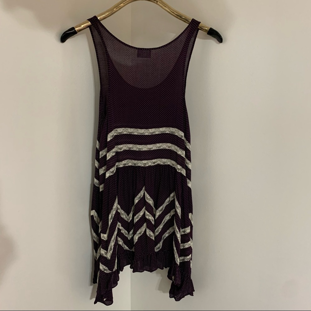 Free People Voile and Lace Trapeze Slip Dress - Picture 3 of 8
